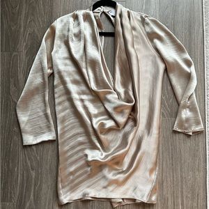 Silver Mini Dress